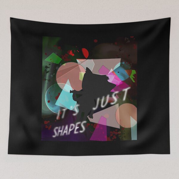 Item preview, Its Just Shapes Dissociation Art designed and sold by ebvpidzsnt52.