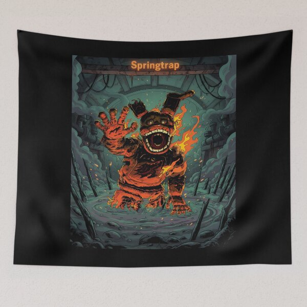 Item preview, Springtrap on Fire designed and sold by Daniel Abdelmaseih.
