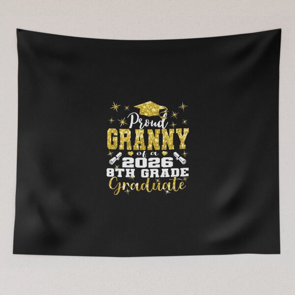 Item preview, Proud Granny Of 8Th Grade Graduate 2026 Family designed and sold by Imalyanmani.