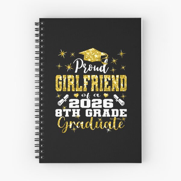 Item preview, Proud Girlfriend Of 8Th Grade Graduate 2026 Family designed and sold by Imalyanmani.