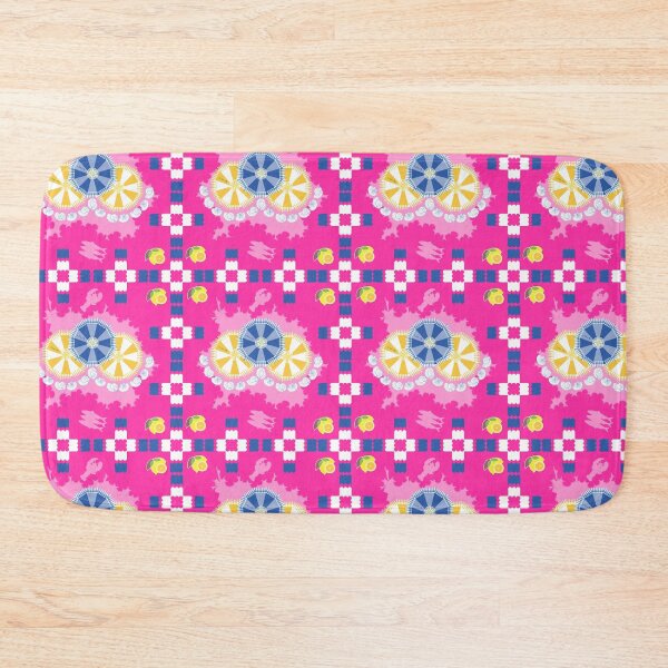 Item preview, Pink Mediterranean Coastal summer pattern  designed and sold by Tatiana Ribeiro.