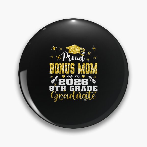 Item preview, Proud Bonus Mom Of 8Th Grade Graduate 2026 Family designed and sold by Imalyanmani.