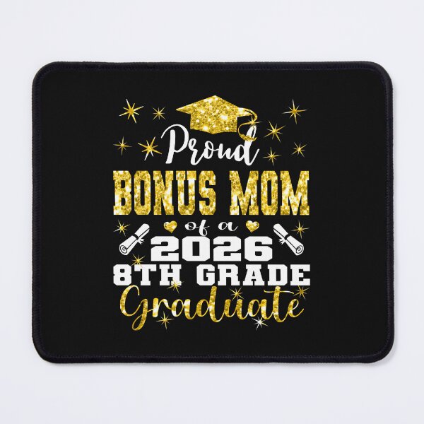 Item preview, Proud Bonus Mom Of 8Th Grade Graduate 2026 Family designed and sold by Imalyanmani.