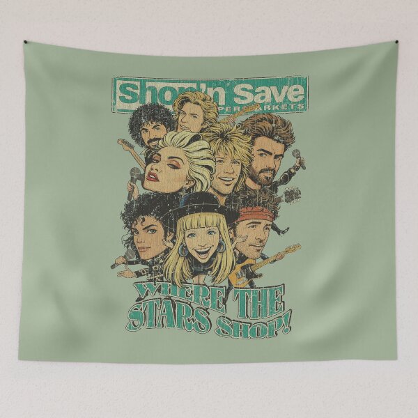 Item preview, Shop 'n Save - Where The Pop Stars Shop 1987 designed and sold by AstroZombie6669.