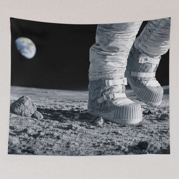 Item preview, First Step on the Moon designed and sold by LuluLeb.