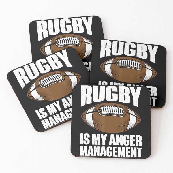 Item preview, Rugby Is My Anger Management Funny Rugby Humor  designed and sold by GabrieSketcham.