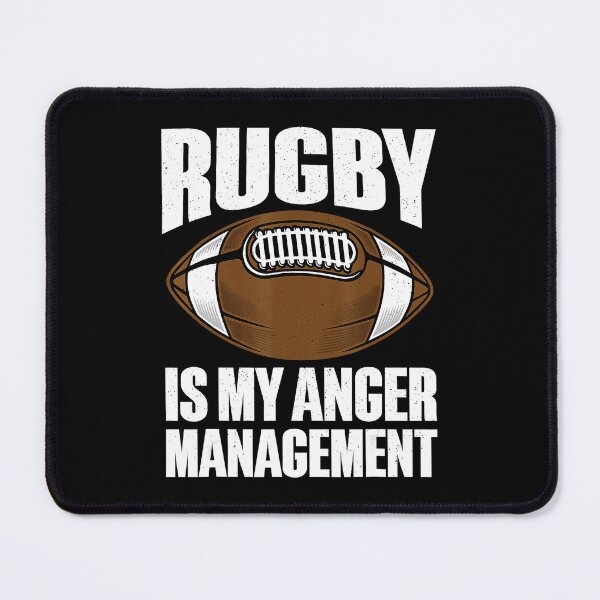 Item preview, Rugby Is My Anger Management Funny Rugby Humor designed and sold by GabrieSketcham.