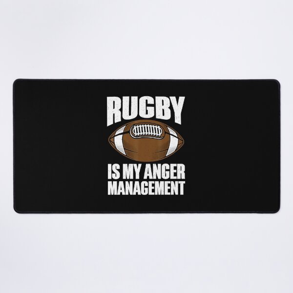Item preview, Rugby Is My Anger Management Funny Rugby Humor designed and sold by GabrieSketcham.