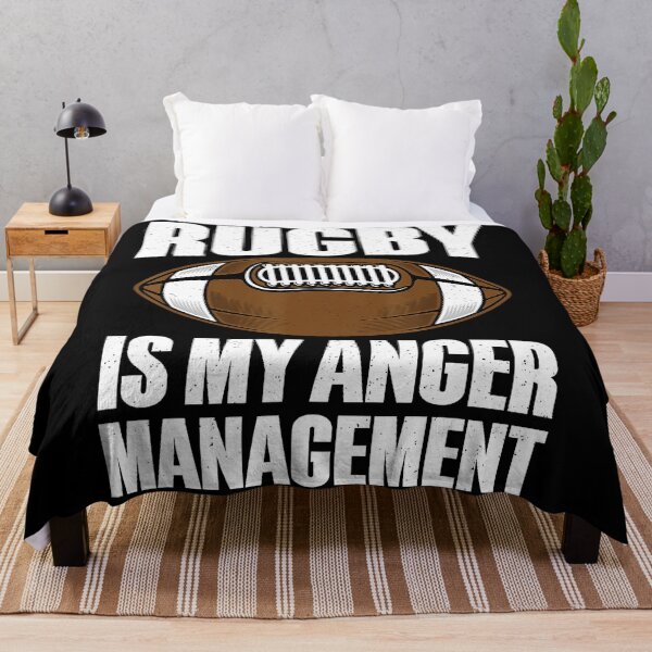 Item preview, Rugby Is My Anger Management Funny Rugby Humor  designed and sold by GabrieSketcham.