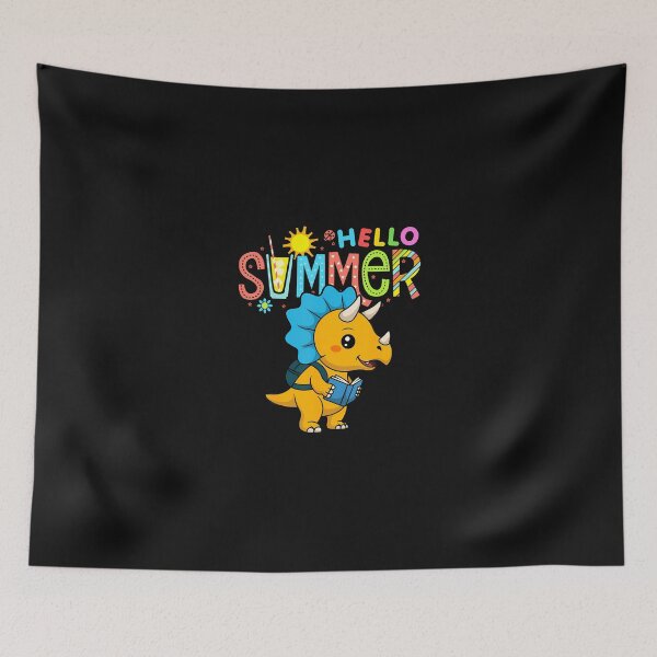 Item preview, Hello Summer Funny Dinosaur Last Day Of School designed and sold by Imalyanmani.