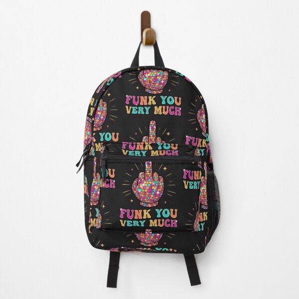 Item preview, Funk You Very Much – Disco Ball Middle Finger Retro Funk Music Funny Graphic designed and sold by TheTrendsDesk.