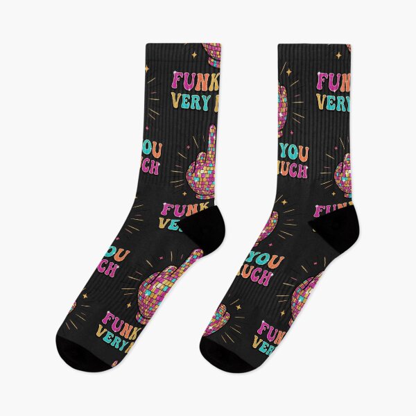 Item preview, Funk You Very Much – Disco Ball Middle Finger Retro Funk Music Funny Graphic designed and sold by TheTrendsDesk.