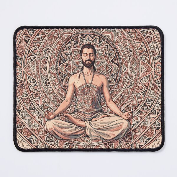 Item preview, Meditation Mandala – Spiritual Yoga Art designed and sold by myforestfog.