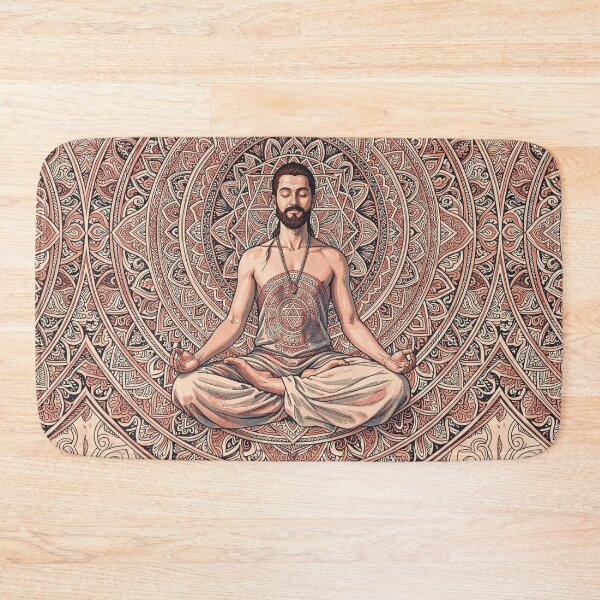 Item preview, Meditation Mandala – Spiritual Yoga Art designed and sold by myforestfog.