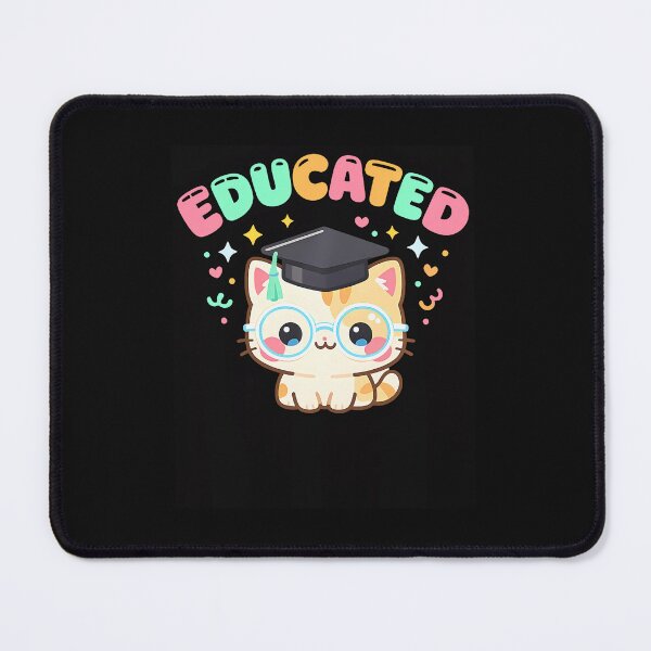 Item preview, Educated Cat Class Of 2026 Graduation School Senior Mom designed and sold by Imalyanmani.