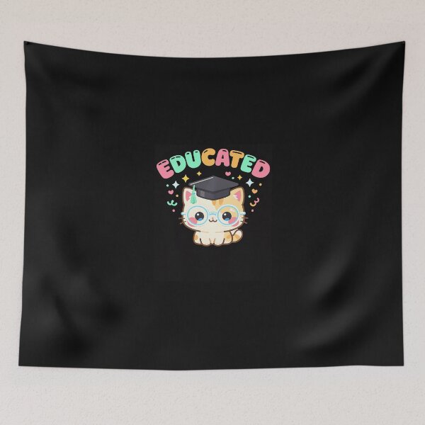 Item preview, Educated Cat Class Of 2026 Graduation School Senior Mom designed and sold by Imalyanmani.