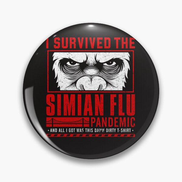 Item preview, I Survived the Simian Flu  designed and sold by Andreabrum.