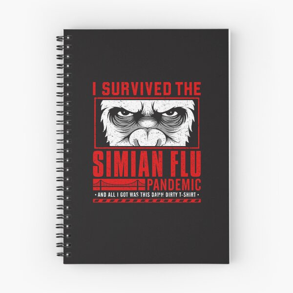 Item preview, I Survived the Simian Flu  designed and sold by Andreabrum.
