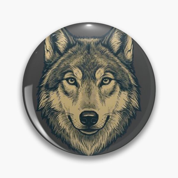 Item preview, Vintage Wolf Head Portrait - Retro Hand-Drawn Wild Soul Graphic designed and sold by MT-Hub | Cute Aesthetic Art, Stickers & Phone Cases.
