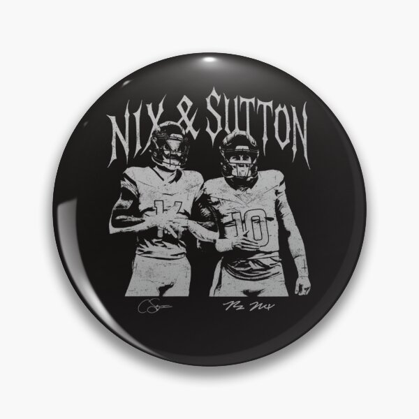 Item preview, Bo Nix Courtland Sutton Football Denver Football  designed and sold by Andreabrum.