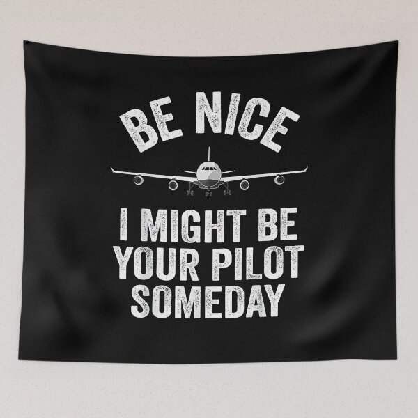 Item preview, Pilot I Might Be Your Pilot Someday Aviation Funny Airplane designed and sold by Cheesymatiion.