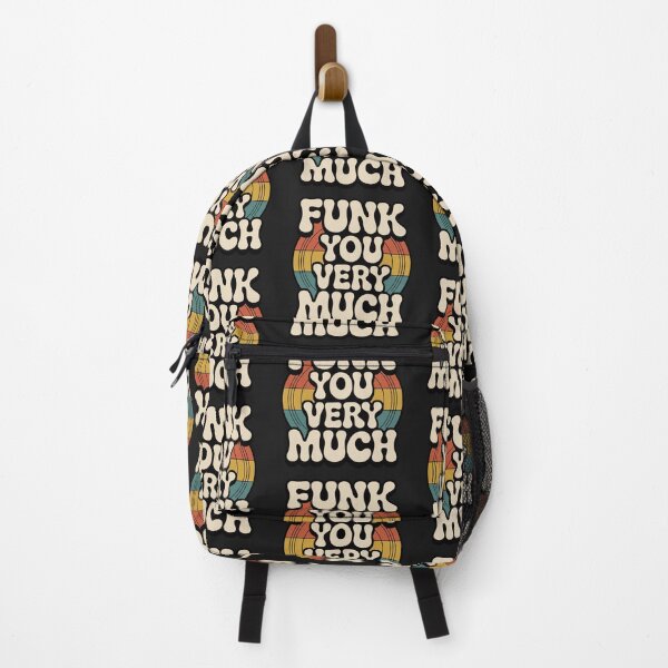 Artikelvorschau, Funk You Very Much – Retro-Funk-Musik-Vinyl-Schallplatte mit lustigem Vintage-Grafikdesign entworfen und verkauft von TheTrendsDesk.