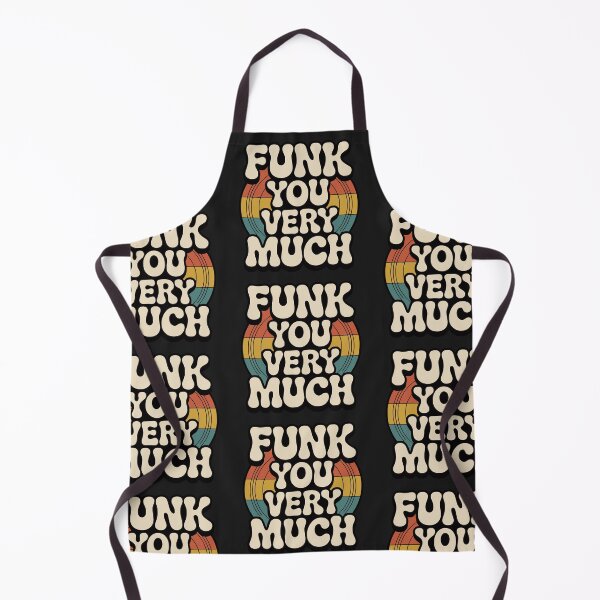 Artikelvorschau, Funk You Very Much – Retro-Funk-Musik-Vinyl-Schallplatte mit lustigem Vintage-Grafikdesign entworfen und verkauft von TheTrendsDesk.