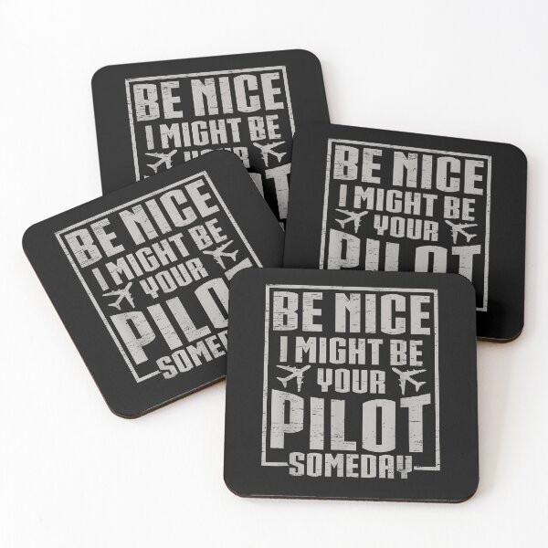 Artikelvorschau, Sei nett, vielleicht bin ich ja eines Tages dein Pilot. entworfen und verkauft von Cheesymatiion.