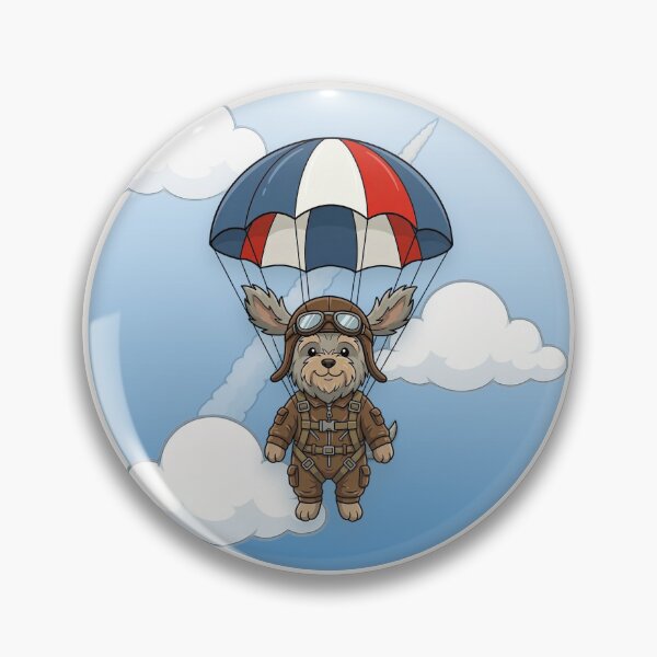 Item preview, Little Pilot Adventures - Alex the Paratrooper Dog designed and sold by Safe-L-World.