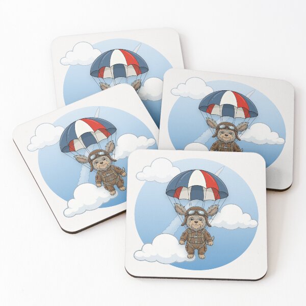 Item preview, Little Pilot Adventures - Alex the Paratrooper Dog designed and sold by Safe-L-World.