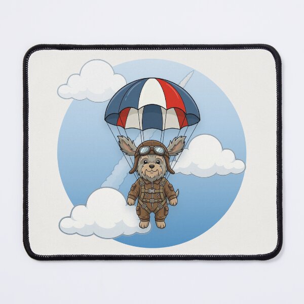 Item preview, Little Pilot Adventures - Alex the Paratrooper Dog designed and sold by Safe-L-World.