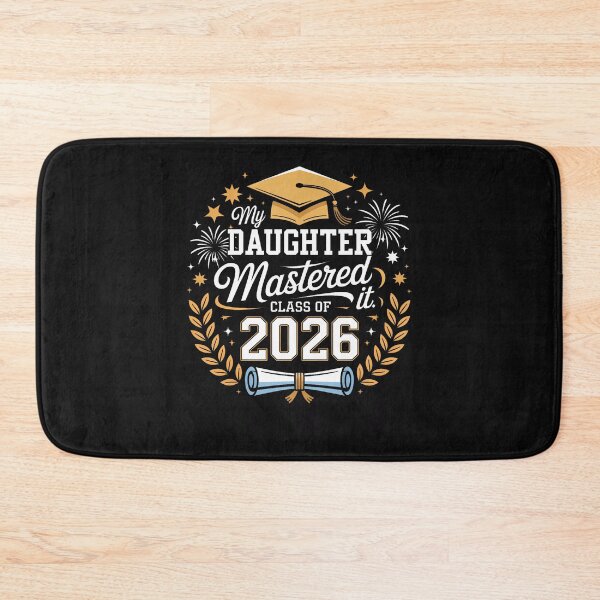 Item preview, My Daughter Mastered It Class Of 2026 designed and sold by Imalyanmani.
