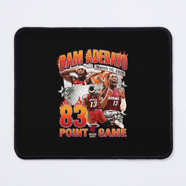 Item preview, Miami Bam Adebayo 83 Points Game Retro designed and sold by HughIeas.