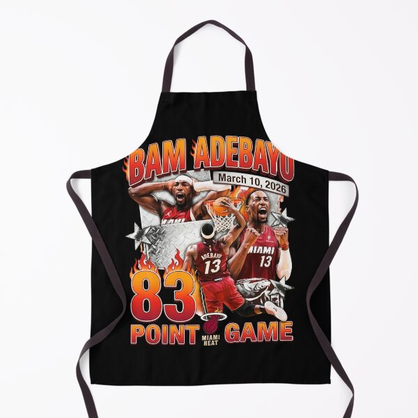 Item preview, Miami Bam Adebayo 83 Points Game Retro designed and sold by HughIeas.