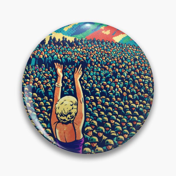 Item preview, Marilyn Monroe Korea 1954 – Pop Art Tribute to the Legendary US Soldiers Concert designed and sold by mycreastyle.