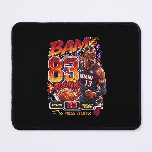 Item preview, Bam Adebayo 83 point history made Miami basketball designed and sold by HughIeas.