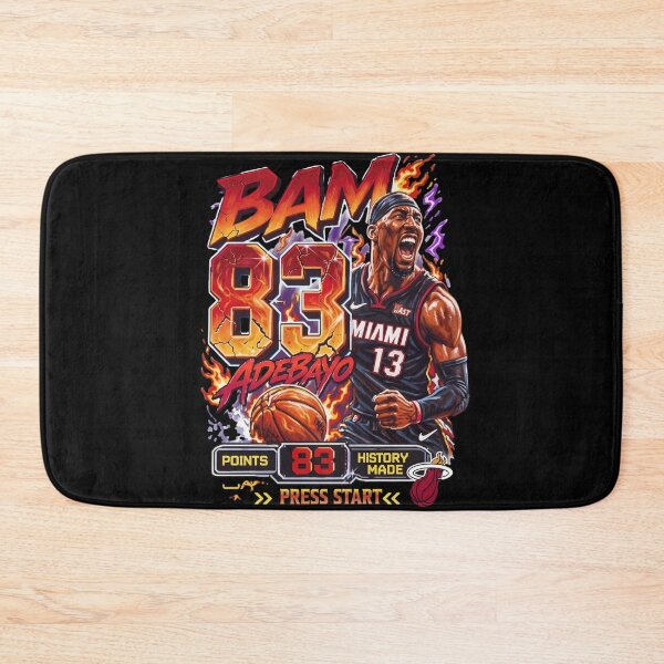Item preview, Bam Adebayo 83 point history made Miami basketball designed and sold by HughIeas.