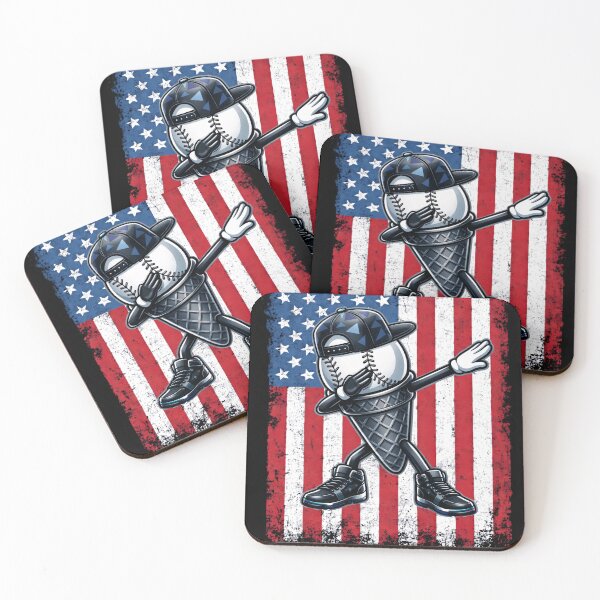 Item preview, Patriotic Melting Baseball USA Street Style designed and sold by KIROSALS.