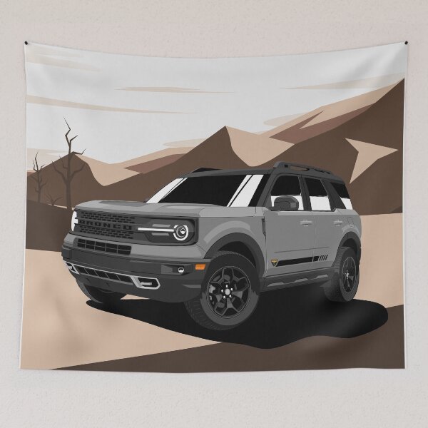 Item preview, Bronco Sport Grey designed and sold by Keyur44.