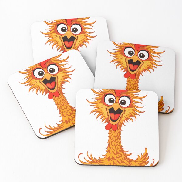 Item preview, Spicy Fire Chicken Cartoon T‑Shirt designed and sold by DesignbyAnnaM.