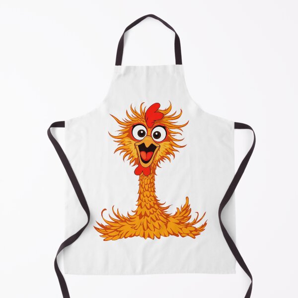 Item preview, Spicy Fire Chicken Cartoon T‑Shirt designed and sold by DesignbyAnnaM.