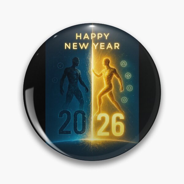 Item preview, HAPPY NEW YEAR 2026 - From Darkness to Light - Future Art designed and sold by Urban-InkStudio.