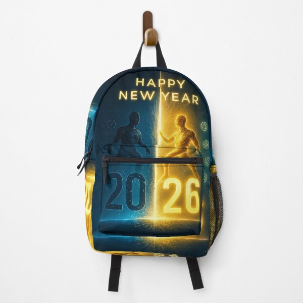 Item preview, HAPPY NEW YEAR 2026 - From Darkness to Light - Future Art designed and sold by Urban-InkStudio.