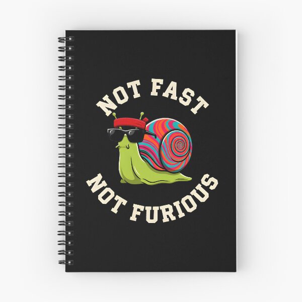 Item preview, Not Fast Not Furious - Psychedelic Snail Humor - Sarcastic Slow Life Vibe designed and sold by ZuToMi.