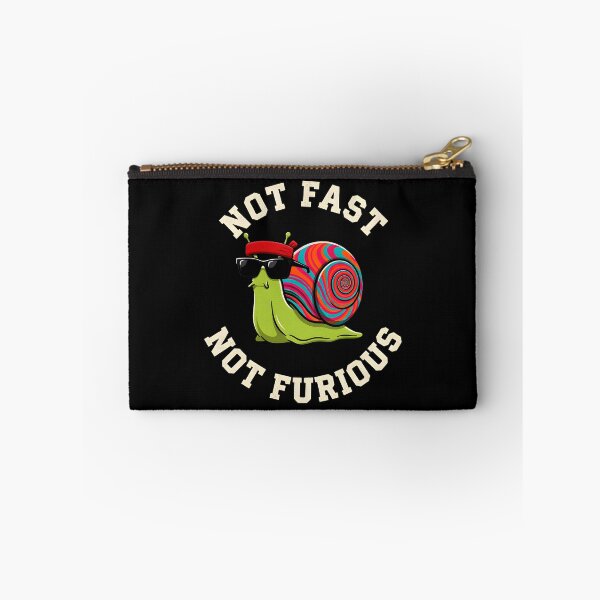 Item preview, Not Fast Not Furious - Psychedelic Snail Humor - Sarcastic Slow Life Vibe designed and sold by ZuToMi.