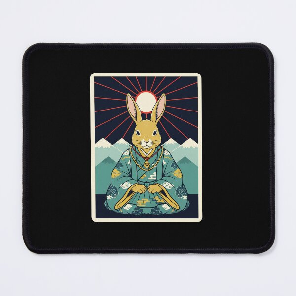 Item preview, Samurai Rabbit Japanese Style Warrior Illustration designed and sold by JordynLadukeg65.
