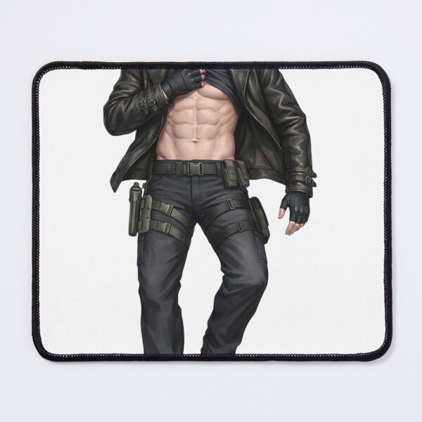 Item preview, leon kennedy shirtless designed and sold by GigiBonny.