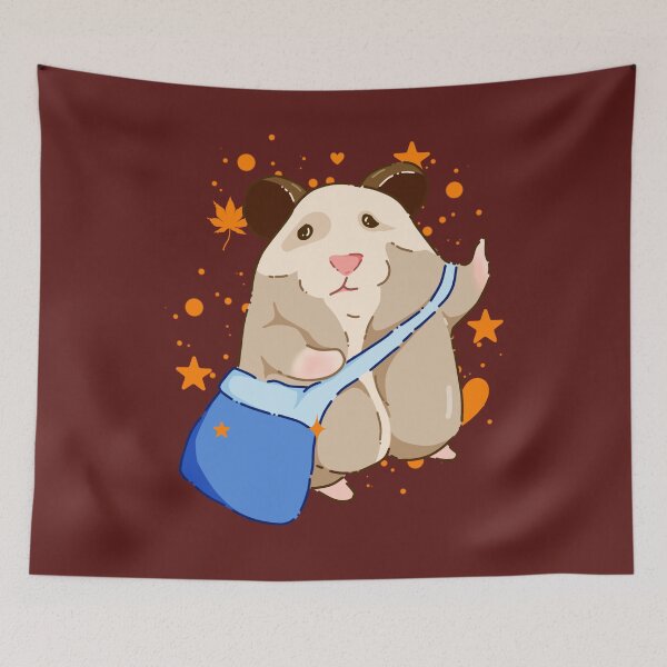 Item preview, Hamster In Autumn designed and sold by DJava-ArtO.