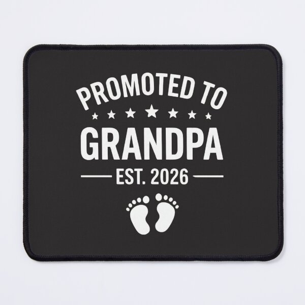 Item preview, Promoted To Grandpa Est 2026 New Grandfather Pregnancy Announcement designed and sold by FormalDehyena.