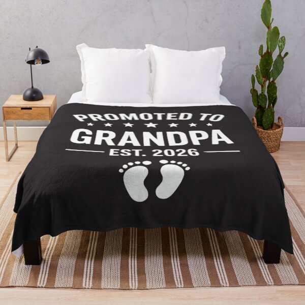 Item preview, Promoted To Grandpa Est 2026 New Grandfather Pregnancy Announcement designed and sold by FormalDehyena.